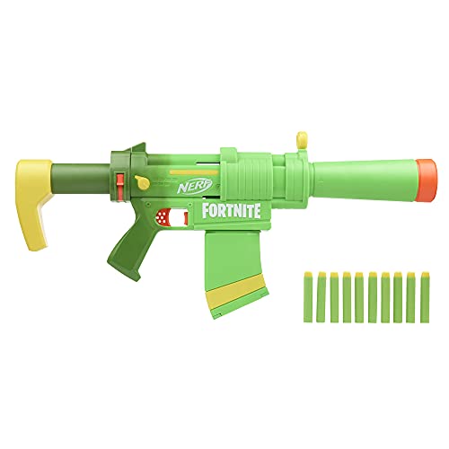 ʡ FORTNITE ꥫ ľ͢  NERF Fortnite SMG-Zesty Elite Dart Blaster - Removable Stock and Barrel, Removable 10-Dart Clip, 10 Official Elite Dartsʡ FORTNITE ꥫ ľ͢ 