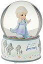 スノーグローブ 雪 置物 インテリア 海外モデル Precious Moments Disney Frozen 2 Musical Snow Globe | B...