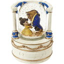 スノーグローブ 雪 置物 インテリア 海外モデル Precious Moments Beauty and The Beast Musical Snow Glob...