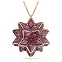 楽天angelicaスワロフスキー ネックレス クリスタル SWAROVSKI 海外モデル Swarovski Curiosa Pendant Necklace, Adjustable Necklace with Pink Triangle Step-Cut Swarovski Crystals on a Rose Gold-Tone Finish Chaiスワロフスキー ネックレス クリスタル SWAROVSKI 海外モデル