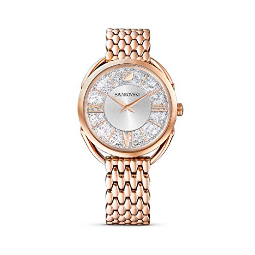腕時計 スワロフスキー（SWAROVSKI） レディース ラグジュアリー エレガント SWAROVSKI Women's Crystalline Glam Rose Gold Quartz Watch with Metal Strap, White, 3 (Model: 5452465)腕時計 スワロフスキー（SWAROVSKI） レディース ラグジュアリー エレガント