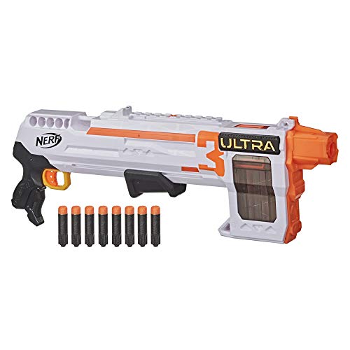 ʡ ꥫ ľ͢ եȥ ե NERF Ultra Three Blaster, Pump-Action, 8-Dart Internal Clip, 8 Ultra Darts, Compatible Only Ultra Dartsʡ ꥫ ľ͢ եȥ ե