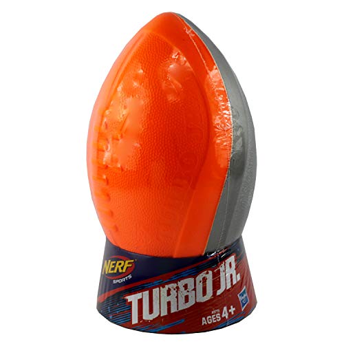 ʡեݡ ꥫ ľ͢ ʡ ݡ NERF Sports Turbo Jr. Football Bright Orange and Titaniumʡեݡ ꥫ ľ͢ ʡ ݡ