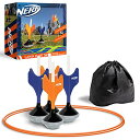 ナーフ アメリカ 直輸入 ソフトダーツ リフィル Nerf Soft Tip Lawn Dart Set, Outdoor Backyard Game for Kids & Adults, Includes 4 Lawn Darts, 2 Target Rings, Storage Bag, Fun & Safe Summer Activity for Beach, ナーフ アメリカ 直輸入 ソフトダーツ リフィル