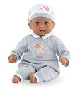 コロール 赤ちゃん 人形 ベビー人形 Corolle B b Calin Marius Boy Baby Doll - 12 Soft Body Doll with Gray Outfit, Sleeping Eyes That Open and Close, Vanilla Scented, Mon Premier Poupon Collection for Ages 18 Months コロール 赤ちゃん 人形 ベビー人形