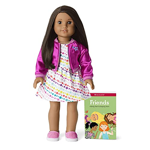 ꥫ󥬡ɡ ֤ ޤޤ ٥ӡͷ American Girl Truly Me - 18 Inch Truly Me Doll - Brown Eyes, Black-Brown Hair, Tan Skin with Neutral Undertones - DN66ꥫ󥬡ɡ ֤ ޤޤ ٥ӡͷ