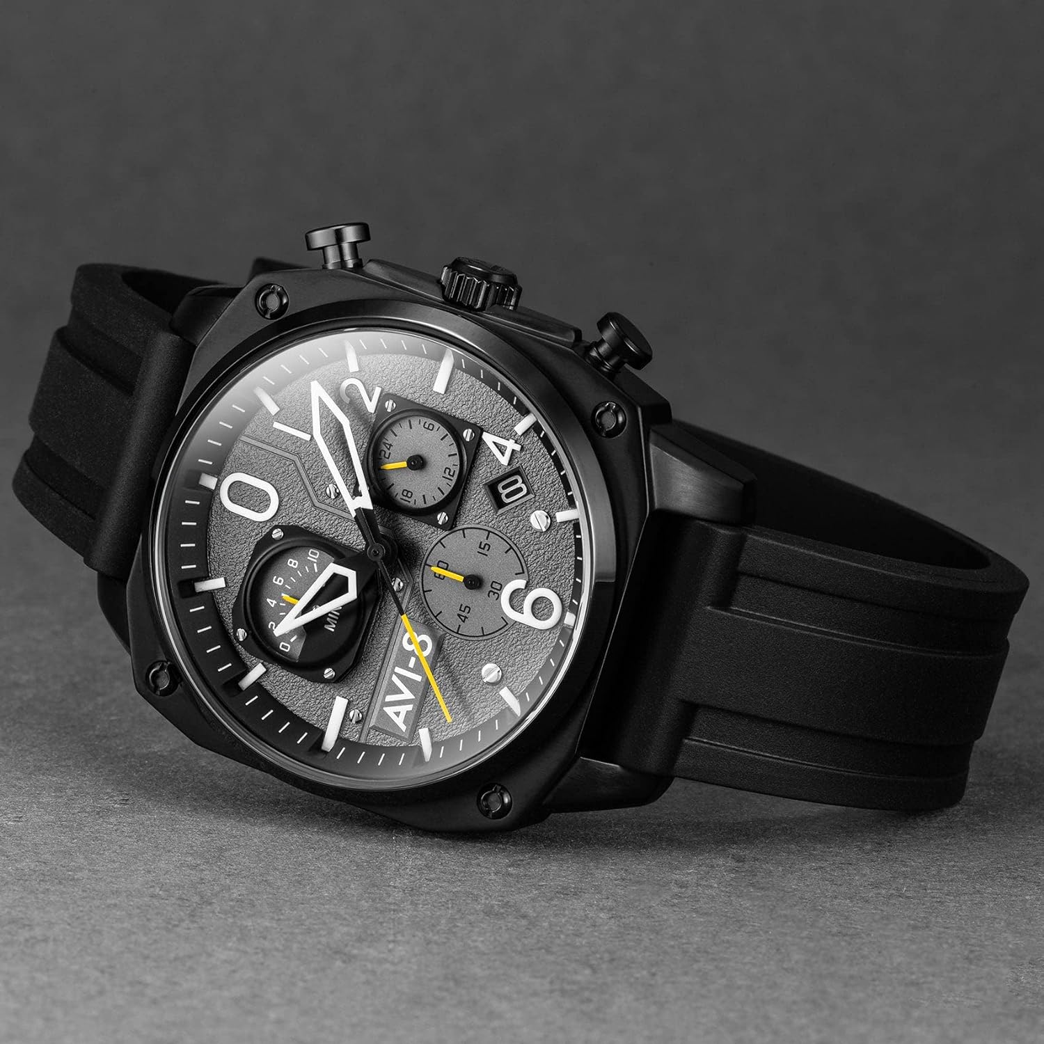 腕時計 アヴィエイト アビエイト メンズ イギリス Avi-8 Men's Hawker Hunter Sport Watch AV-4052-R1腕時計 アヴィエイト アビエイト メンズ イギリス 3