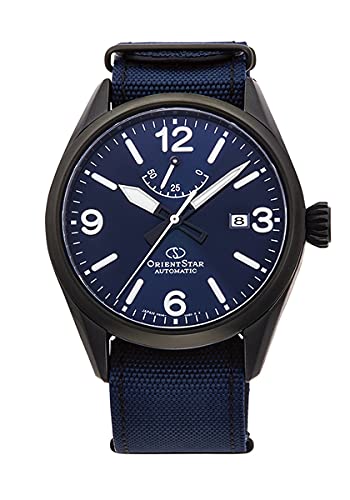 腕時計 オリエント メンズ Orient Star Blue Dial Blue Nylon Men's Watch RE-AU0207L00B腕時計 オリエント メンズ