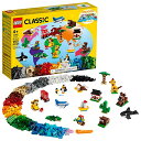 レゴ LEGO Classic Around The World 11015 Building Toy Set for Preschool Kids, Boys...