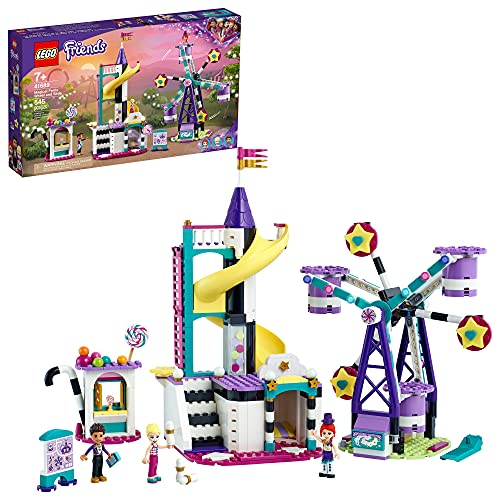 レゴ フレンズ LEGO Friends Magical Ferris Wheel and Slide 41689 Building Kit for Kids Theme Park with 3 Mini-Dolls New 2021 (545 Pieces)レゴ フレンズ