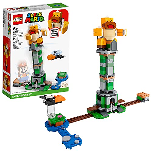 S LEGO Super Mario Boss Sumo Bro Topple Tower Expansion Set 71388 Building Kit; Collectible Toy for Kids; New 2021 (231 Pieces)S