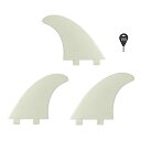 サーフィン フィン マリンスポーツ Surfboard Tail Thruster 3pcs/Set Surf Board Tail Fin Fiberglas...