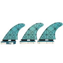 サーフィン フィン マリンスポーツ Surfboard Tail Thruster 3Pcs Honeycomb Fiberglass Tail Rudder ...