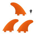 サーフィン フィン マリンスポーツ Surfboard Tail Thruster 3pcs/Set Surf Board Tail Fin Fiberglas...