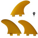 サーフィン フィン マリンスポーツ Surfboard Tail Thruster 3pcs/Set Surf Board Tail Fin Fiberglas...