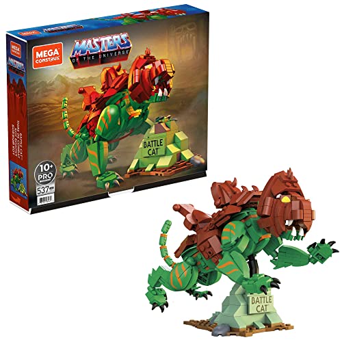 メガブロック メガコンストラックス 組み立て 知育玩具 Mega Masters of The Universe Battle Cat Buildable Action Figure Construction Set, Building Toys for Boys, 542 pcs, 8 years and upメガブロック メガコンストラックス 組み立て 知育玩具