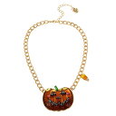 ベッツィ・ジョンソン ネックレス Betsey Johnson アメリカ 日本未発売 Betsey Johnson Pumpkin Pendant Necklaceベッツィ・ジョンソン ネックレス Betsey Johnson アメリカ 日本未発売