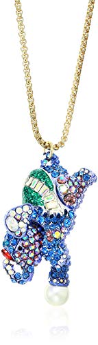 ベッツィ・ジョンソン ネックレス Betsey Johnson アメリカ 日本未発売 Betsey Johnson Elephant Long Pendant Necklaceベッツィ・ジョンソン ネックレス Betsey Johnson アメリカ 日本未発売