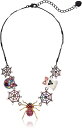 ベッツィ・ジョンソン ネックレス Betsey Johnson アメリカ 日本未発売 Betsey Johnson Spider Mixed Charm Frontal Necklaceベッツィ・ジョンソン ネックレス Betsey Johnson アメリカ 日本未発売