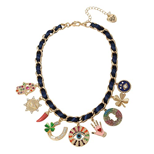 ベッツィ・ジョンソン ネックレス Betsey Johnson アメリカ 日本未発売 Betsey Johnson Evil Eye Charm Necklace,Multi,360504GLD966ベッツィ・ジョンソン ネックレス Betsey Johnson アメリカ 日本未発売