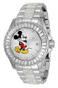 腕時計 インヴィクタ インビクタ レディース ディズニー Invicta Woman's 38mm Disney Micky Mouse White Silver Quartz Limited Edition Watch (Model: 33231)腕時計 インヴィクタ インビクタ レディース ディズニー