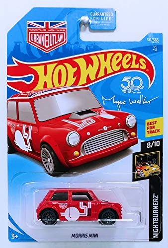 ホットウィール マテル ミニカー ホットウイール Hot Wheels Mattel 2018 Nightburnerz - Magnus Walker Urban Outlaw Morris Mini (311/365)ホットウィール マテル ミニカー ホットウイール