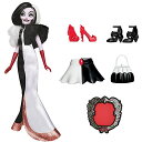 ディズニープリンセス Disney Princess Villains Cruella De Vil Fashion Doll, Accessories and Removable Clothes, Disney Villains Toy for Kids 5 Years Old and Upディズニープリンセス