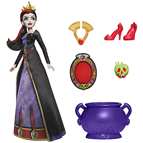 ディズニープリンセス Disney Princess Evil Queen Fashion Doll, Accessories and Removable Clothes, Disney Villains Toy for Kids 5 Years Old and Upディズニープリンセス