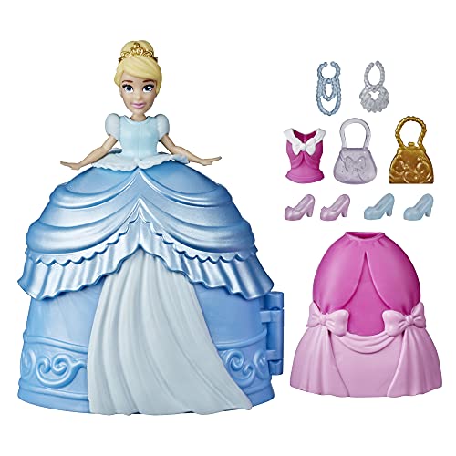 シンデレラ ディズニープリンセス Disney Princess Secret Styles Fashion Surprise Cinderella, Mini Doll Playset with Extra Clothes and Accessories, Toy for Girls 4 and Upシンデレラ ディズニープリンセス