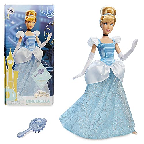 シンデレラ ディズニープリンセス Disney Store Official Princess Cinderella Classic Doll for Kids, 11 Inches, Includes Brush with Molded Details, Fully Posable Toy in Masquerade Gown - Suitable for Ages 3 シンデレラ ディズニープリンセス