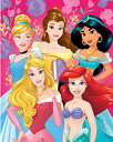 ディズニープリンセス Disney Princess Ariel Mermaid Rapunzel Throw Silk Touch Blanket 40