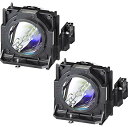 プロジェクターランプ ホームシアター テレビ 海外 輸入 PHO Original Twin-Pack ET-LAD70 ET-LAD70W ET-LAD70A...