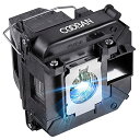 プロジェクターランプ ホームシアター テレビ 海外 輸入 COOBAN ELPLP60 /ELPLP61 Replacement Projector Lamp ...