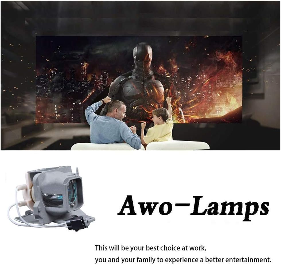 プロジェクターランプ ホームシアター テレビ 海外 輸入 【送料無料】AWO Original Projector Lamp Bulb BL-FU200D / SP.7D101GC01 with Housing Fit for OPTOMA DW318e,H116ST,H184X,S322e,S334e,S342e,S3プロジェクターランプ ホームシアター テレビ 海外 輸入