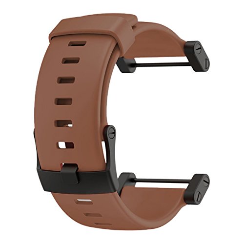 腕時計 スント アウトドア メンズ アウトドアウォッチ特集 SS0188191000 Suunto Core Accessory Strap Coffee Brown One Size Rubber Band Black Buckle Adapter腕時計 スント アウトドア メン…