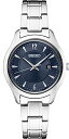 腕時計 セイコー レディース SEIKO SUR425 Watch for Women - Essentials - Patterned Blue Dial, Stainless Steel Case and Bracelet腕時計 セイコー レディース