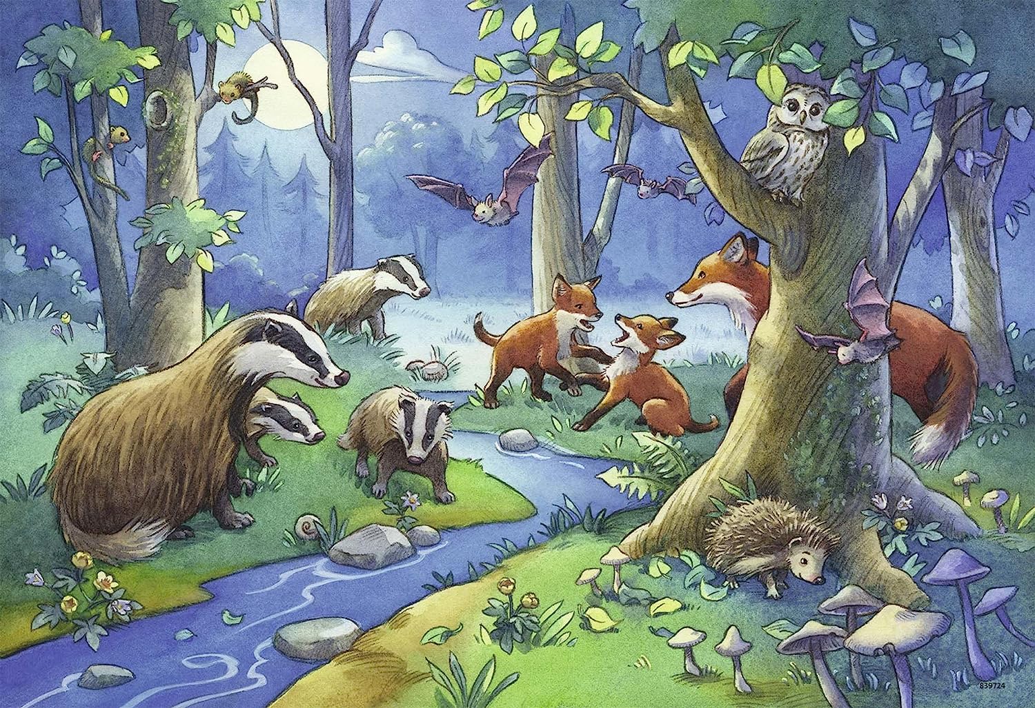 ジグソーパズル 海外製 アメリカ 【送料無料】Ravensburger Cute Forest Animals Jigsaw Puzzle (2 x 24 Piece)ジグソーパズル 海外製 アメリカ