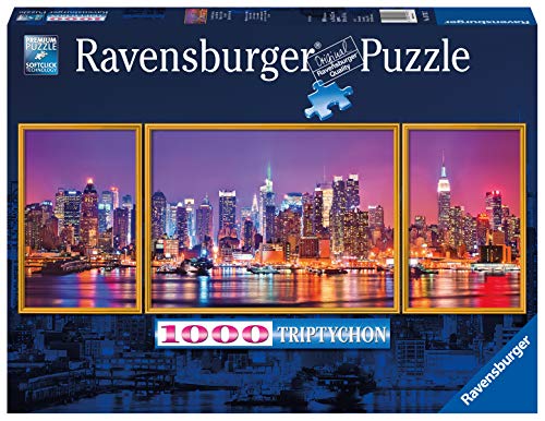 ジグソーパズル 海外製 アメリカ Ravensburger New York Triptochon Panoramic 1000pc Jigsaw Puzzleジグソーパズル 海外製 アメリカ