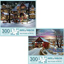 ジグソーパズル 海外製 アメリカ Bits and Pieces - Value Set of Two (2) 300 Piece Jigsaw Puzzles...