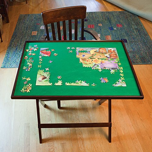 ジグソーパズル 海外製 アメリカ Bits and Pieces - Foldaway Jigsaw Puzzle Table - Set Up Puzzle Fu..