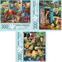 ジグソーパズル 海外製 アメリカ Bits and Pieces - 300 Piece Jigsaw Puzzles for Adults - Value S...