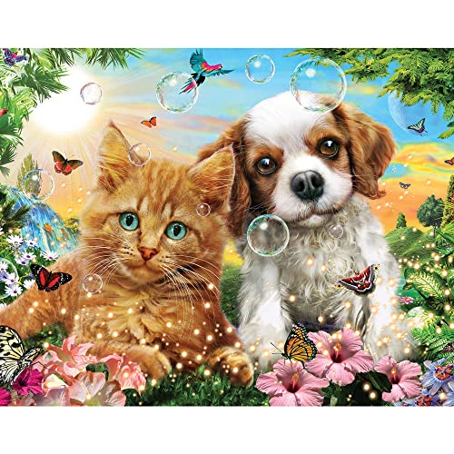 WO\[pY CO AJ Bits and Pieces - 200 Piece Big Piece Jigsaw Puzzle for Seniors - 15