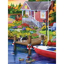 ジグソーパズル 海外製 アメリカ Bits and Pieces - 300 Piece Jigsaw Puzzle for Adults ? ‘Lakesid...