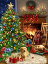 ѥ  ꥫ Springbok Christmas Morning 500 Piece Jigsaw Puzzle - This Classic Scene of a Cozy Christmas Morning Under The Tree is Colorful and Relaxingѥ  ꥫ