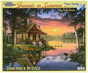 ジグソーパズル 海外製 アメリカ White Mountain Puzzles Friends in Summer - 1000 Piece Jigsaw Puzzleジグソーパズル 海外製 アメリカ