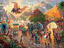 ジグソーパズル 海外製 アメリカ Ceaco - Thomas Kinkade - Disney Dreams Collection - Dumbo - 300 Piece Jigsaw Puzzle , 5