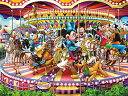 ジグソーパズル 海外製 アメリカ Ceaco - Disney - Carousel - Oversized 300 Piece Jigsaw Puzzleジグ...