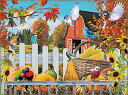 ジグソーパズル 海外製 アメリカ SUNSOUT INC - Gathering for Fall - 300 pc Jigsaw Puzzle by Arti...