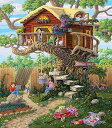 ジグソーパズル 海外製 アメリカ SUNSOUT INC - Girls Clubhouse - 300 pc Jigsaw Puzzle by Artist:...