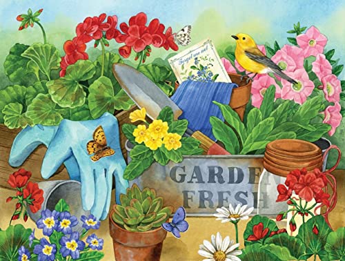 ジグソーパズル 海外製 アメリカ SUNSOUT INC - Gardener's Table - 500 pc Jigsaw Puzzle by Artist: ..